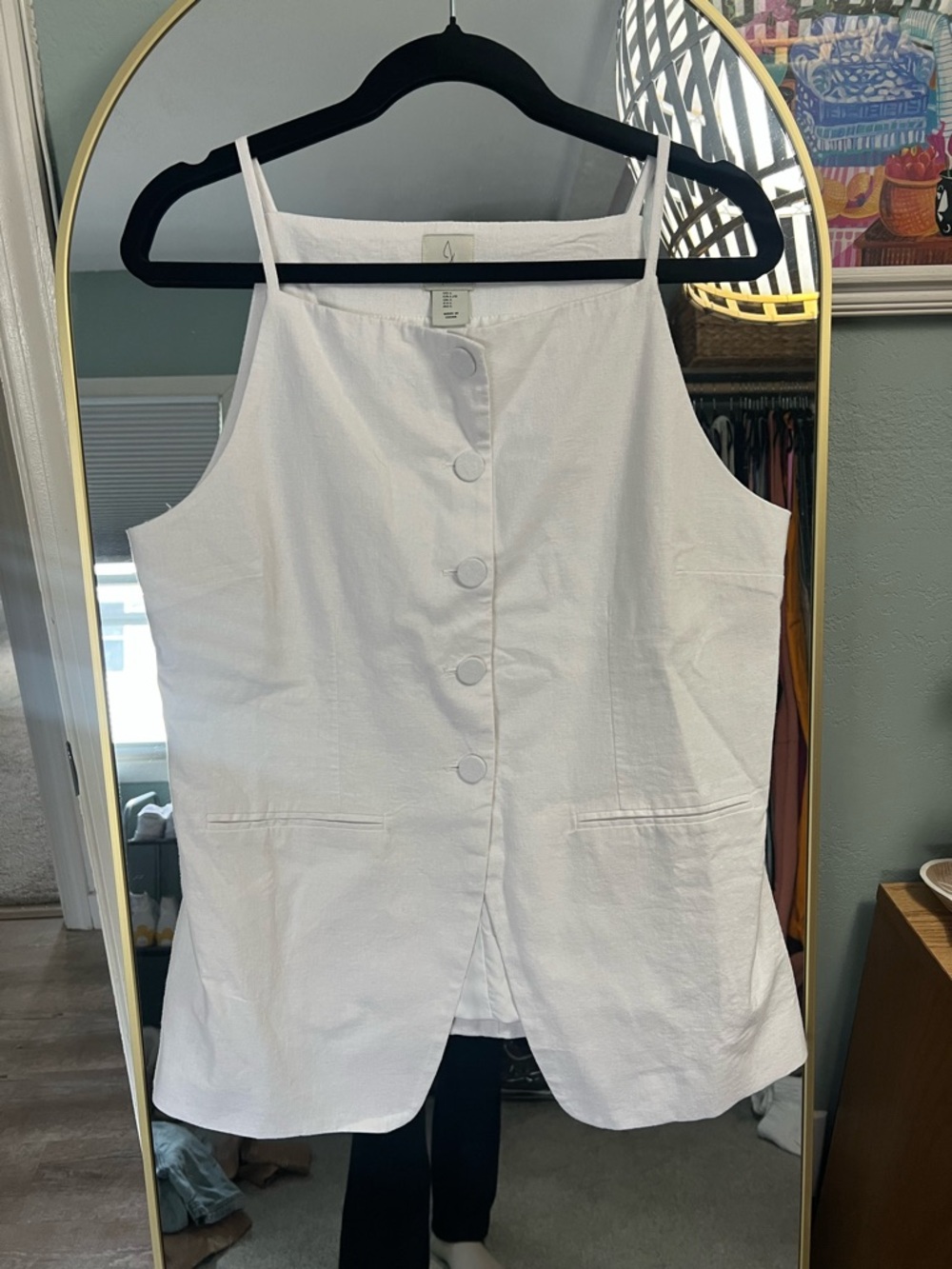 Joie button front tank
